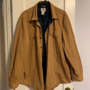 L.L. Bean Men’s Flannel-Lined Hurricane Shirt